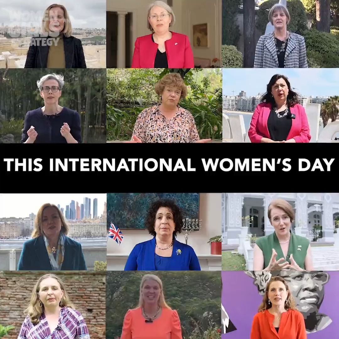 Every girl 👧 Every woman 👩 Everywhere 🌎 Deserves the right to reach their full potential. From Ukraine 🇺🇦 to Singapore 🇸🇬, female UK ambassadors tell us what equality means to them on #InternationalWomensDay. Tell us what equality means to you in the comments 👇 #IWD2023
