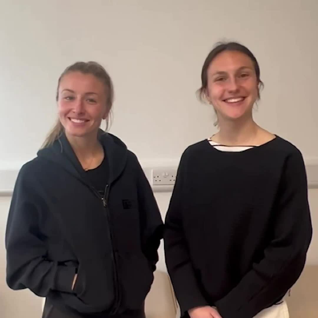 An announcement that will change women's football in England forever, and the start of something truly special. 👏 Take it away, Leah Williamson and Lotte... #LetGirlsPlay | #IWD2023