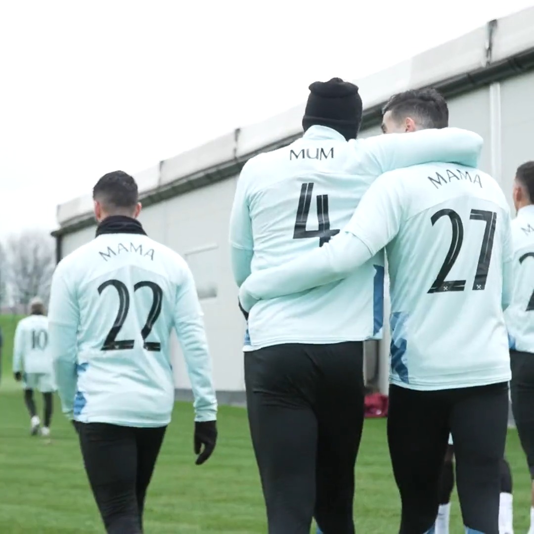 To celebrate #IWD2023, our players wore tops bearing the names of the special women in their lives 💜