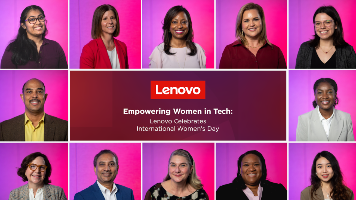 This International Women's Day, we're celebrating the trailblazers, barrier breakers, and wave makers at Lenovo who are changing the tech industry and inspiring the next generation of women in STEM. #IWD2023 #EmbraceEquity Learn More:
