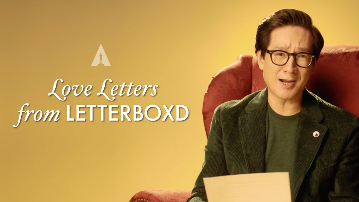 Love Letters from @Letterboxd... from you to this year’s Oscar nominees. #Oscars95