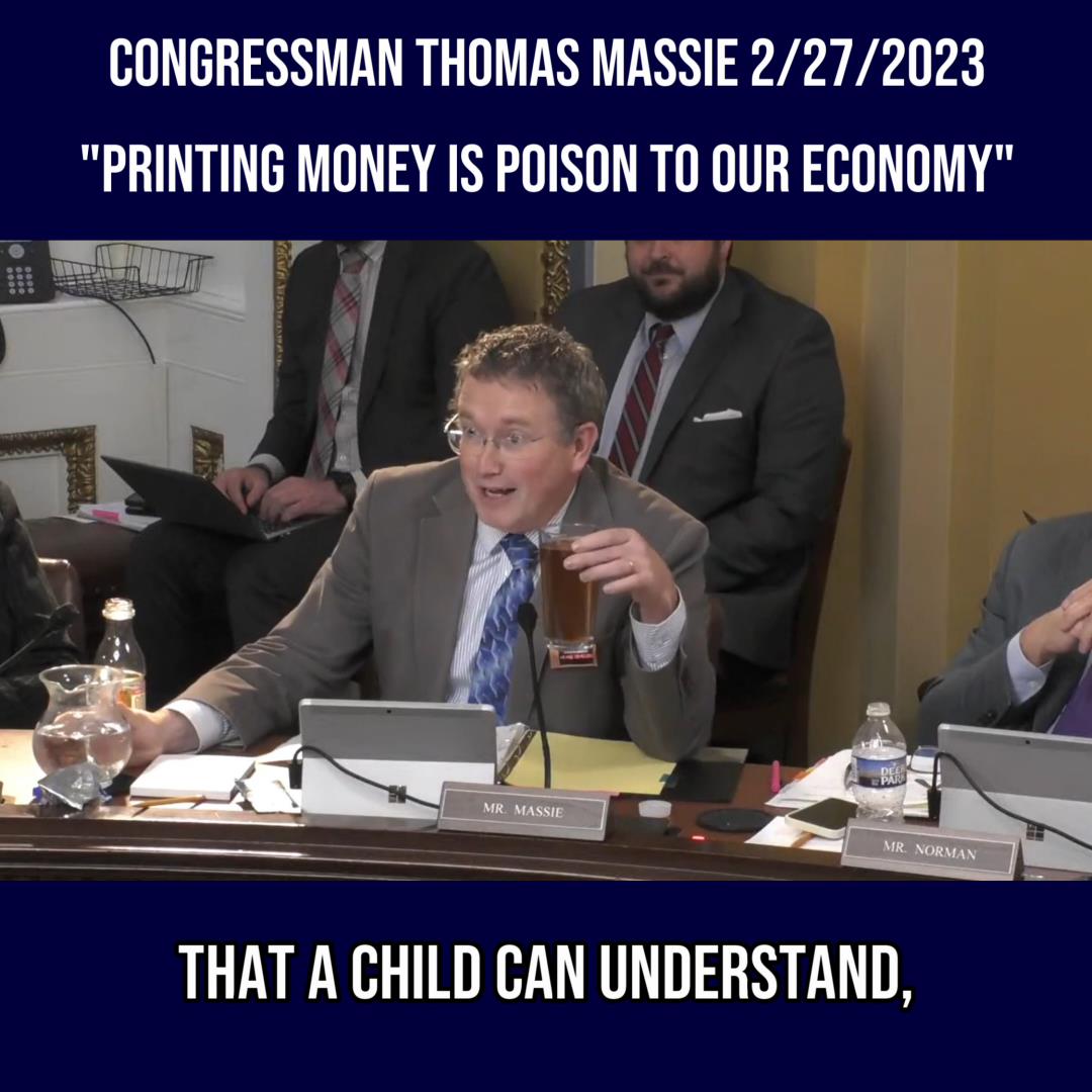 The Federal Reserve financed $5 trillion of debt by printing money. This resulted in a dilution of the value of money, causing inflation. Printing money out of thin air is poison to an economy.