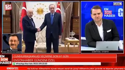 Ensonhaber yayınına İbrahim Melih Gökçek konuk oldu: 📌İzmir Körfezi'ne affedersiniz b*k kokusundan girilmiyor 📌İstanbul... İmamoğlu batırdı İstanbul'u 📌Ankara'ya bak; havası kirletildi 📌Bu kadar beceriksiz olan adamlar cumhurbaşkanı yardımcısı olup hangi konuya katkıda bulunacaklar