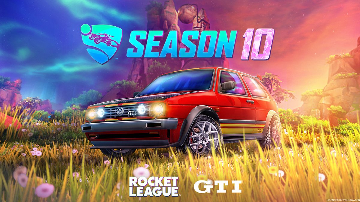 The Volkswagen Golf GTI arrives in Rocket League Season 10 as part of Rocket Pass. Jump into the Brand New Season now and let us know if it's good, great or amazing 😄