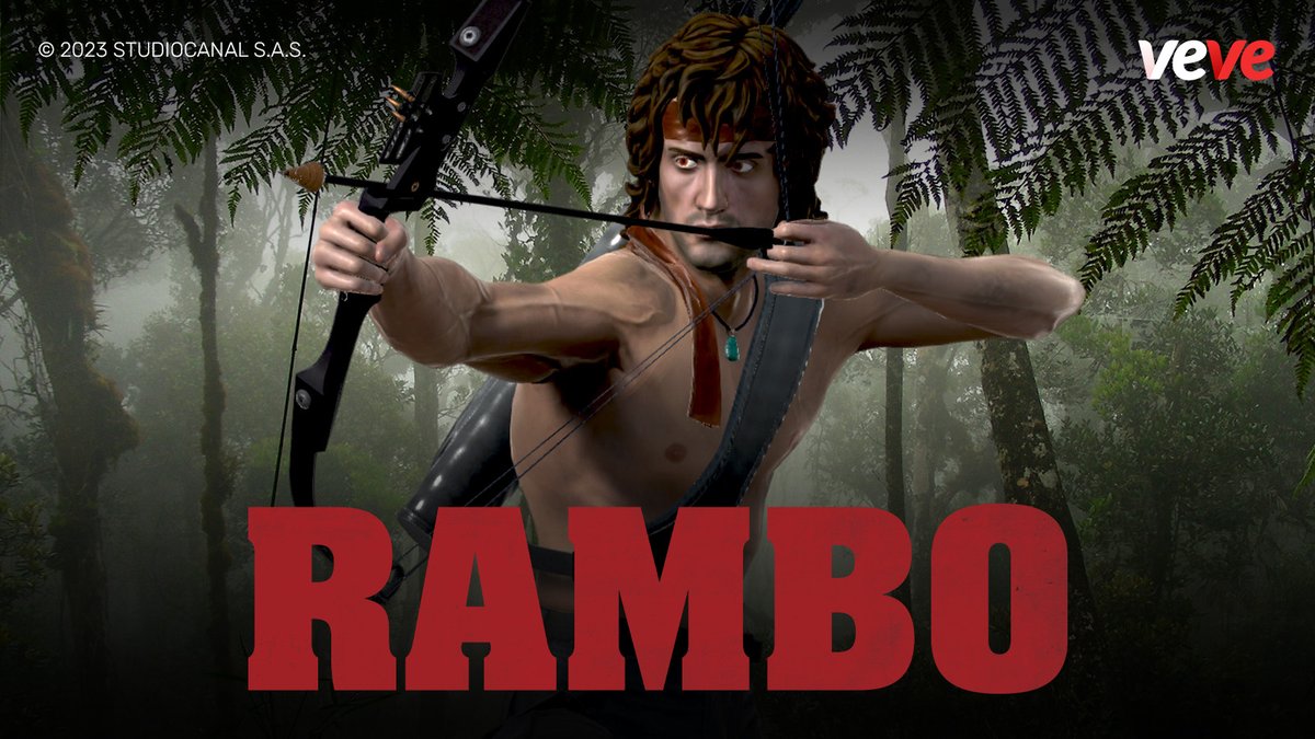 See #Rambo immortalized in the first digital collectible celebrating the iconic hero - a premium statue inspired by Rambo FIRST BLOOD PART II! Drops Sat, 11 Mar at 8 AM PT. #CollectorsAtHeart