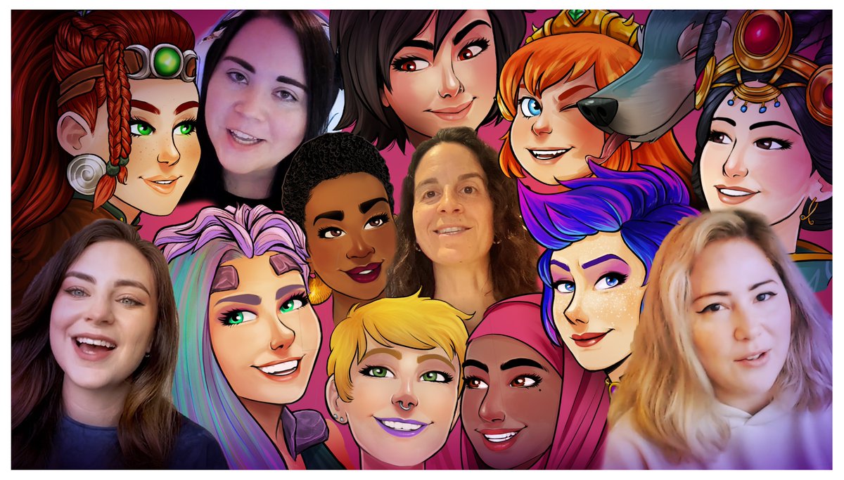 Let's sit down and take a moment to highlight the incredible women of Hi-Rez Studios! Happy International Women's Day! 🥳