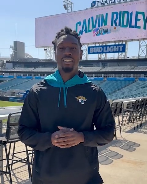 Welcome home, CALVIN RIDLEY 🖤 #DUUUVAL