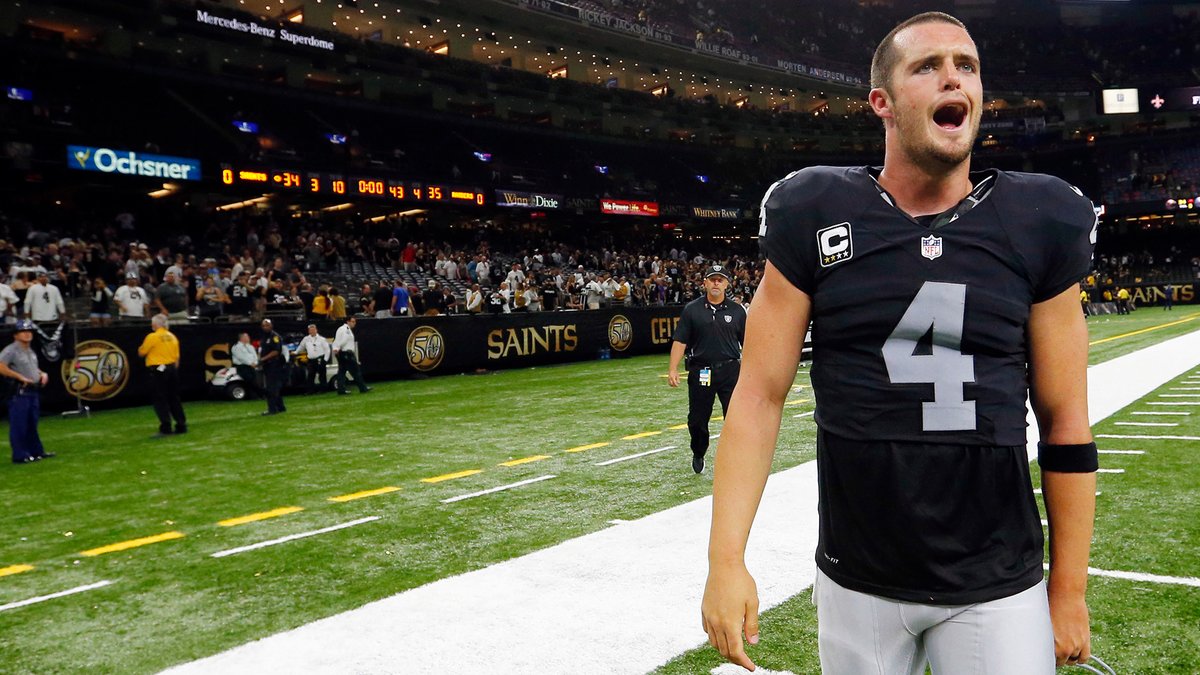 "Can't wait to get right to work!! Let's Geaux!!!" ⚜️ - Derek Carr #Saints