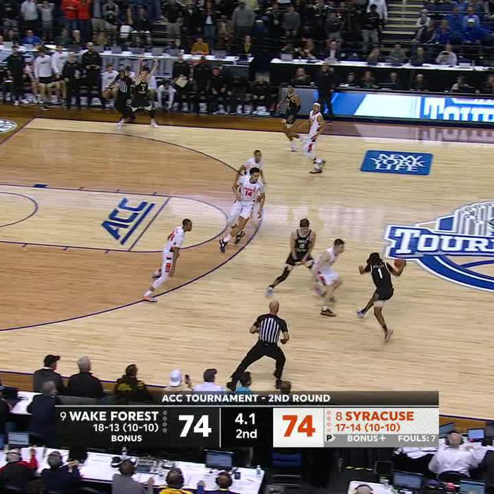 WAKE FOREST AT THE VERY LAST SECOND FTW 😱