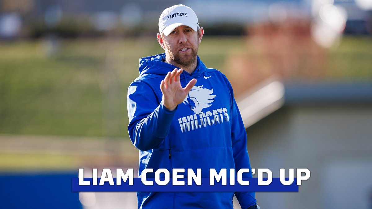 #BackToFootball and back to #SpringPractice Mic'd Up with Offensive Coordinator Liam Coen 🎥🎤⤵️