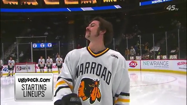 Warroad's hockey hair intros