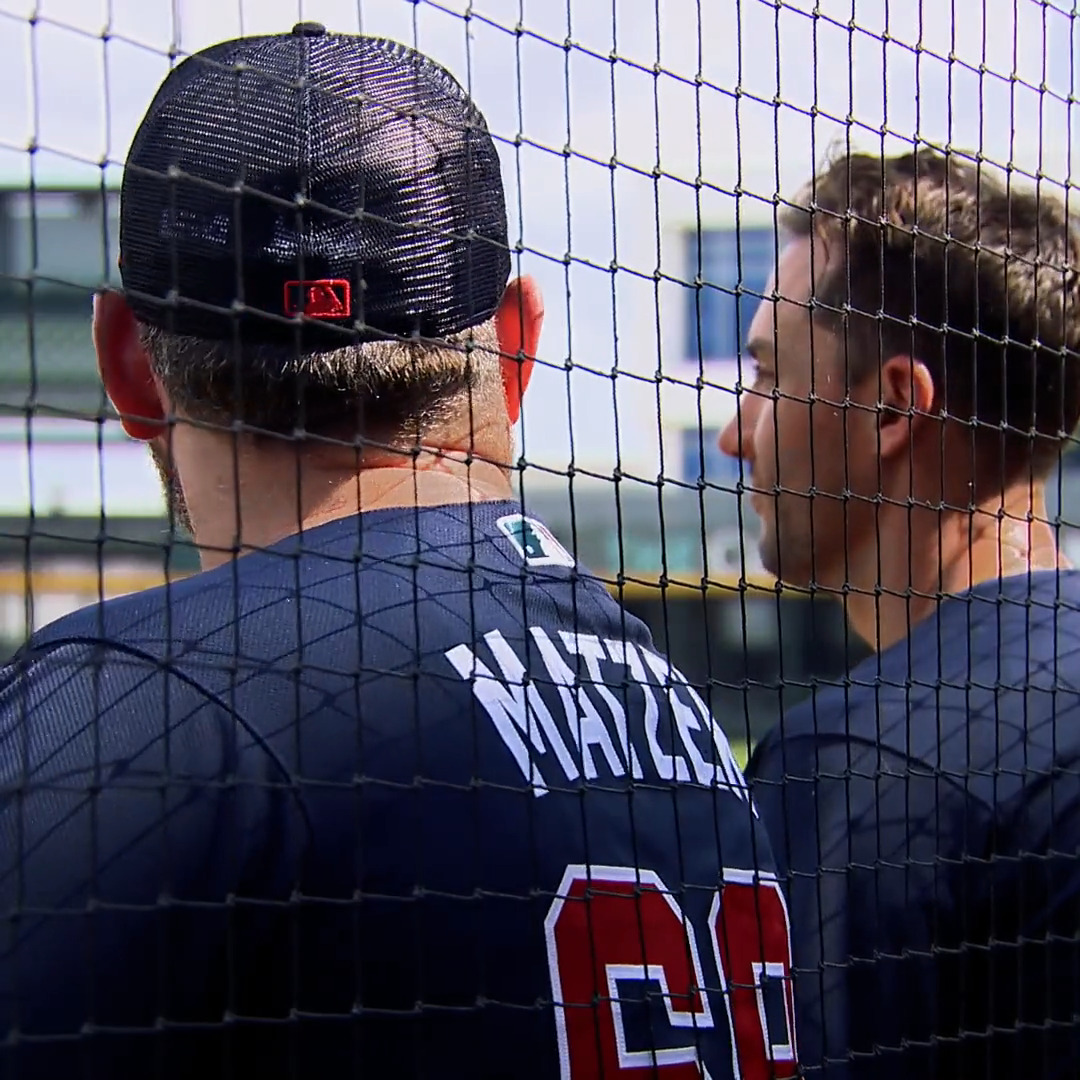𝘔𝘢𝘵𝘻𝘦𝘬 𝘔𝘪𝘤'𝘥 𝘜𝘱 🎙️ Could we interest you in 10 minutes of Tyler Matzek mic'd up at Atlanta Braves spring training? We thought so. Full feature on YouTube ⤵️