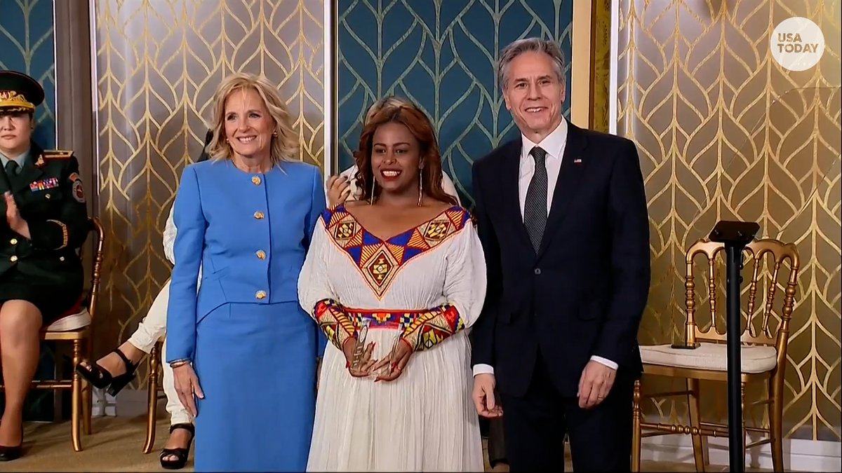 Dr. Jill Biden is a national treasure. She is everything that a First Lady should be. We are lucky to have her. Today she honored International Womenโs Day by bringing some incredible women to the White House.