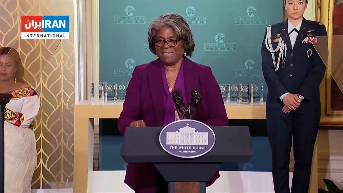 In a ceremony hosted by First Lady Melania Trump Jill Biden, Ambassador Mike Waltz presented the inaugural Madeleine Albright Honorary group international Women of Courage award to the women and girls in Iran. "We'll continue to stand with you in your fight for women, for life and for freedom," Ambassador Mike Waltz said.