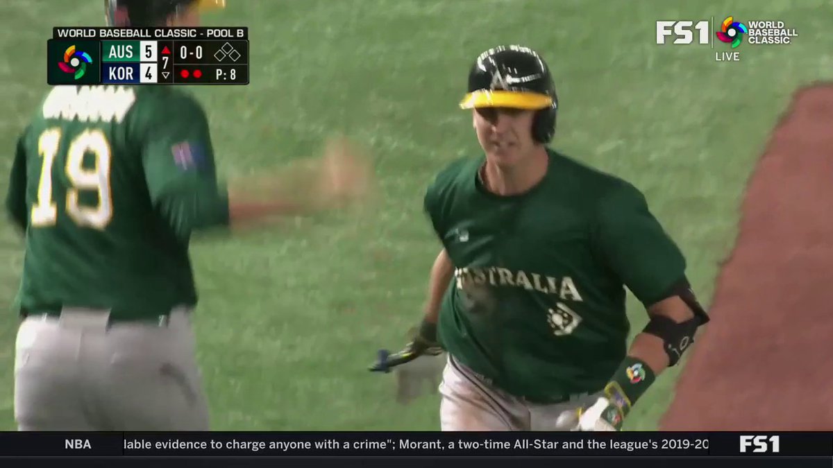 ANOTHER GAME CHANGING SCOREBOARD FLIPPING HOME RUN 😱🇦🇺 📺: FS1 and the FOX Sports App
