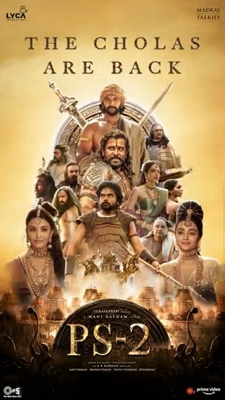 50 days to go! Get ready to witness the magic of #PS2 on the big screen in theatres worldwide from April 28th! 🔥 #PS #PS1 #PS2 #PonniyinSelvan #ManiRatnam A.R.Rahman @madrastalkies_ Lyca Productions @Tipsofficial TipsMusicSouth IMAX prime video IN