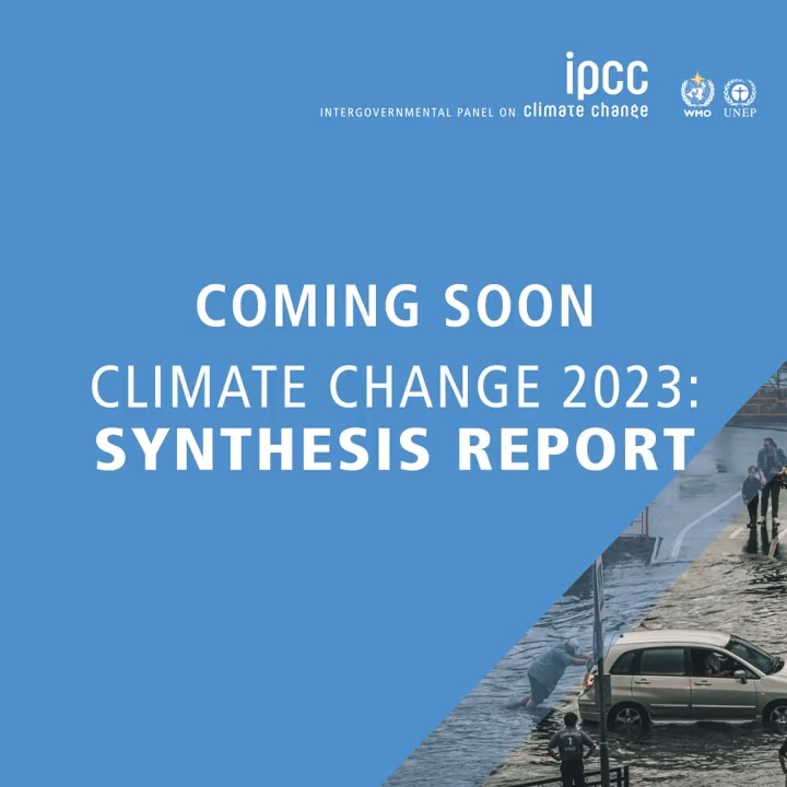 On 20 March, the #IPCC will be releasing the final part of its Sixth Assessment Report, #ClimateChange 2023: The Synthesis Report. Stay tuned for media updates ➡️ Interested media should visit our Media essentials website ➡️