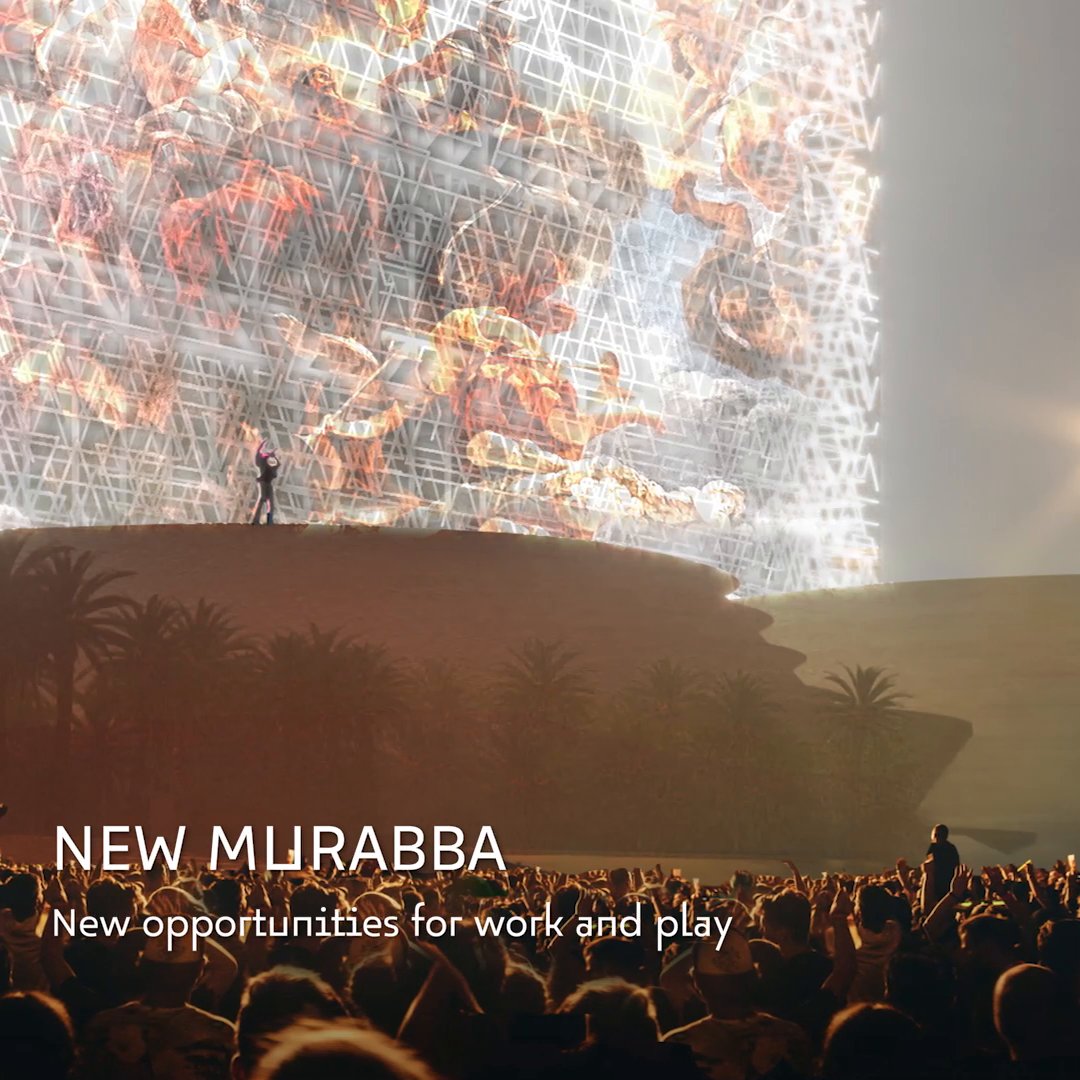 With 80 state-of-the-art entertainment venues, #NewMurabba offers new opportunities for work and play.
