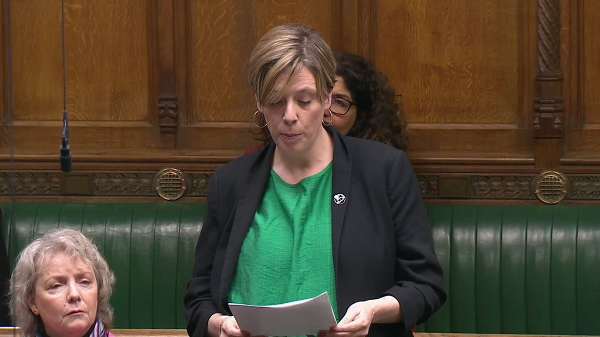 "There will be names on this list we have all heard of. Women who, following their brutal killings, have become household names." Labour MP Jess Phillips reads out the names of women killed in the UK "where the primary suspect or named killer is a man since this time last year."