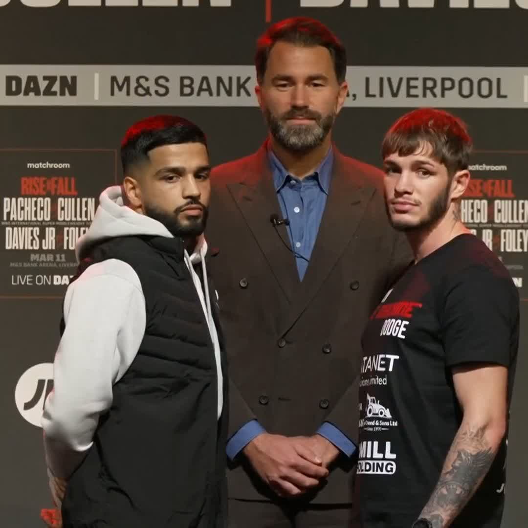 FACE OFF ๐ Aqib Fiaz vs Dean Dodge #PachecoCullen #DaviesJrFoley
