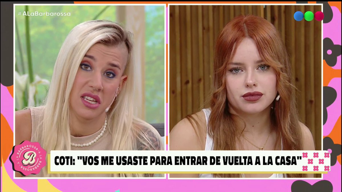 😮 La Tora y Constanza 🐍🐍🐍 se cruzaron en #ALaBarbarossa y se dijeron de todo 😬 #GranHermano #GH2022 ¡Mirá más en