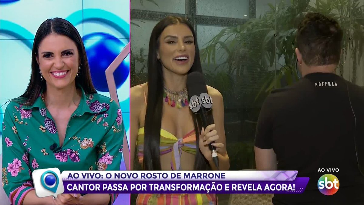 🚨ASSISTA: Programa Fofocalizando revelou o “novo rosto” do cantor Marrone após algumas intervenções estéticas. Gostaram?
