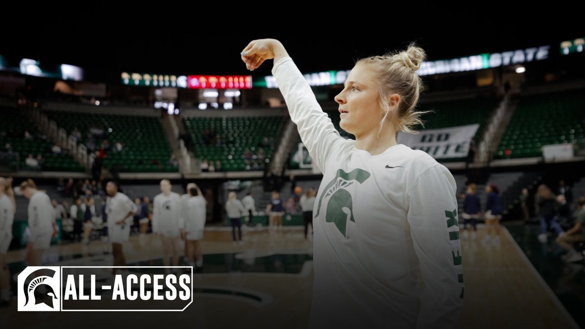 "She's in it for her teammates first." First-year Spartan, Theryn Hallock, has made quite the impression. Get to know her better from the people that know her best. #RiseUp × #SpartanStrongHER
