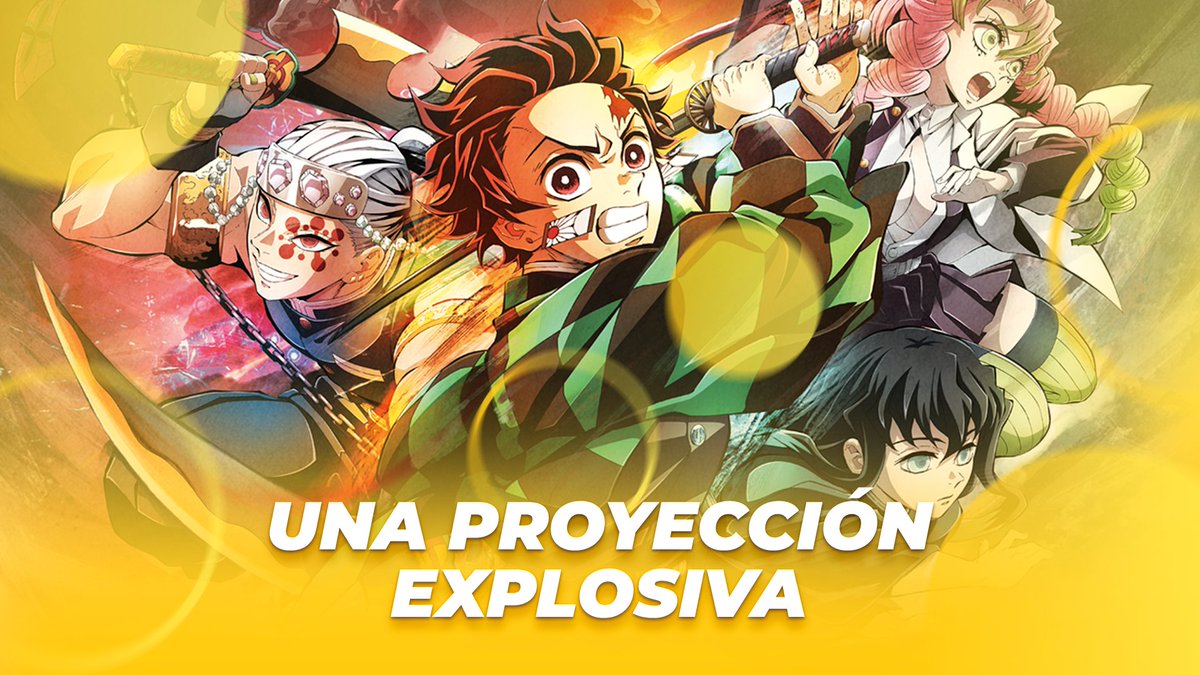 Ya está aquí la explosión de #DemonSlayer #ToTheSwordsmithVillage en nuestras pantallas. Este nuevo arco es impactante. ⚔️💥