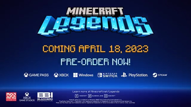 Here’s your reminder that in just over a month the piglin invasion arrives! Call on your allies, Unite the Overworld, and become a hero in #MinecraftLegends 🐽