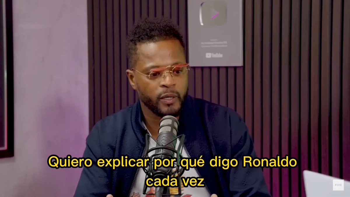 "Evra": Por sus declaraciones sobre Lionel Messi y Cristiano Ronaldo