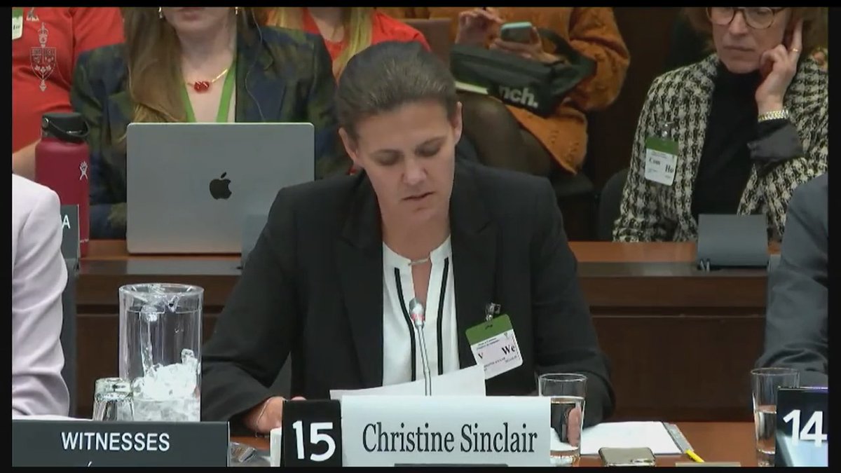 “As a team we do not trust Canada Soccer to be open and honest as we continue to negotiate, for not only fair and equitable compensation, but for the future of our program.” - Christine Sinclair in her opening statement to the Parliamentary Heritage Committee