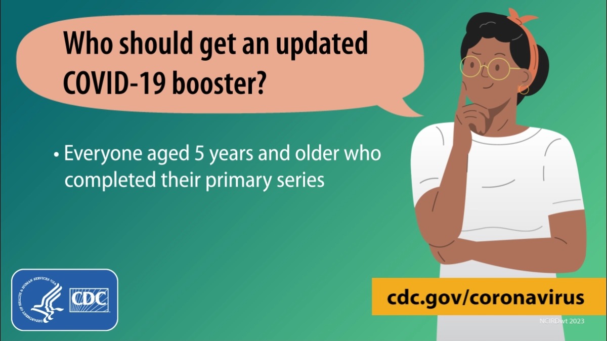 The updated #COVID19 booster gives added protection against severe illness. Most people are eligible. Learn if you and your family members can receive an updated booster.