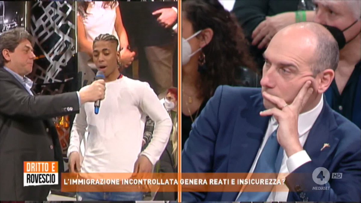 "Io, immigrato, ecco perché odio gli italiani" La testimonianza in studio a #Drittoerovesico