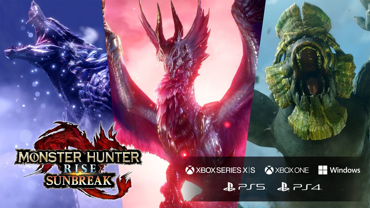 Step up to Master Rank and hunt your way through a mysterious new story in Monster Hunter Rise: #Sunbreak, coming to Xbox Series X|S, Xbox One, Windows, PS5, and PS4 on April 28th! New monsters, locales, gear, hunting mechanics and an expansive endgame await you...