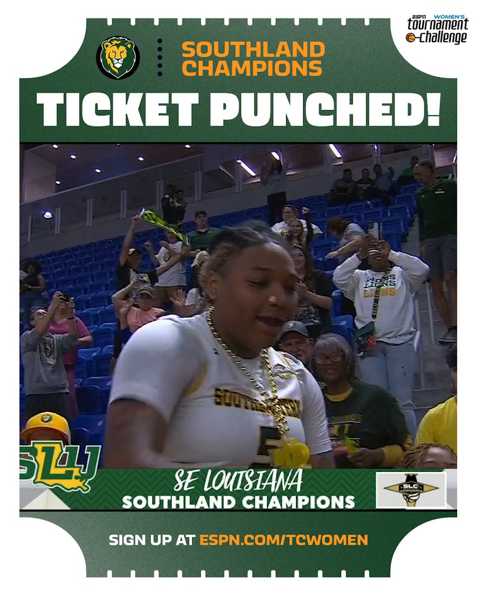 SE Louisiana is going dancing for the FIRST time in program history 👏 Southeastern Women's Basketball | #ThatsaW