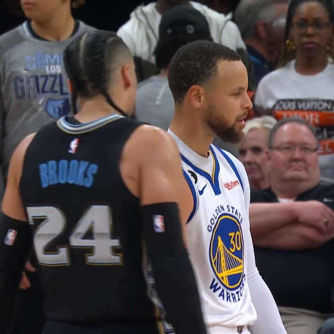 Steph x Dillon Brooks. 🗣️