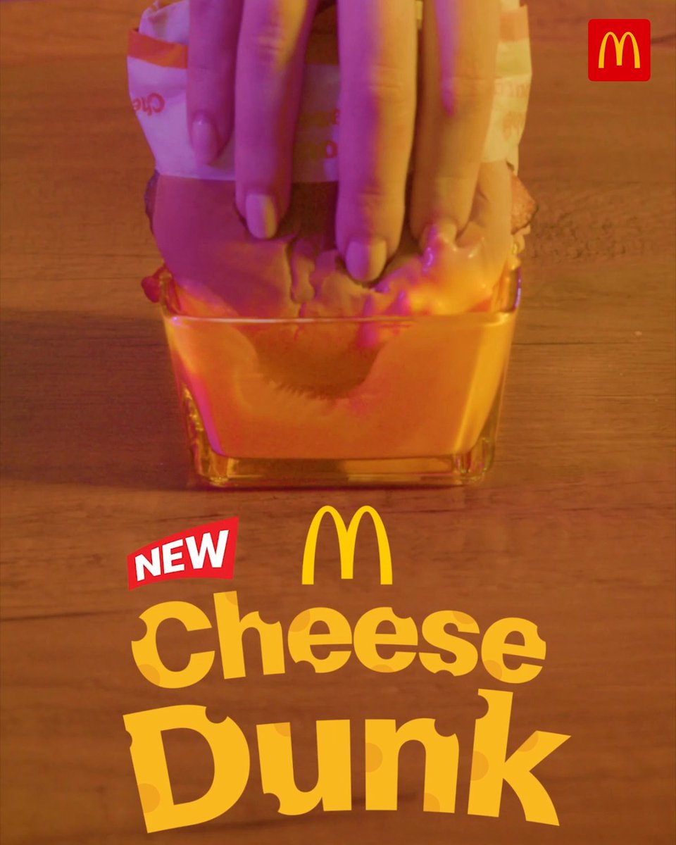 Ok relax, guys. Lahat mabibigyan, ok? Just form a straight line at the McDonald’s counter (or pwede ring magpa-McDelivery o mag-Drive Thru) and get the all-new Cheese Dunk. Today, ok?