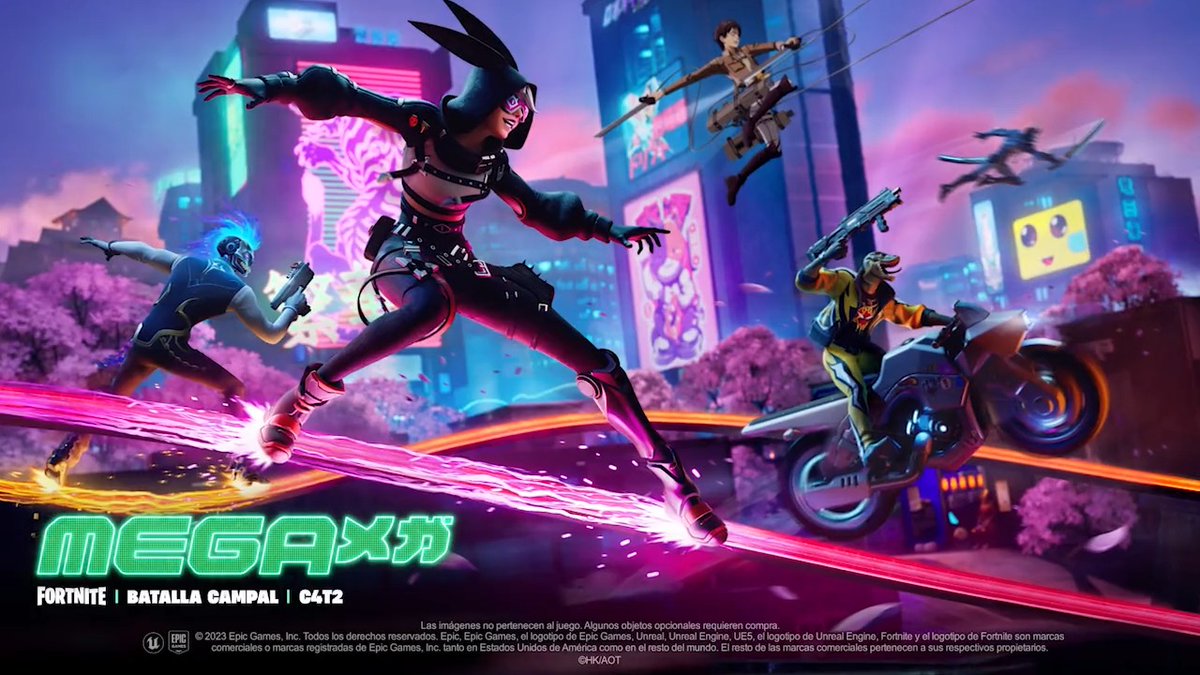 Están llegando... #FortniteMEGA