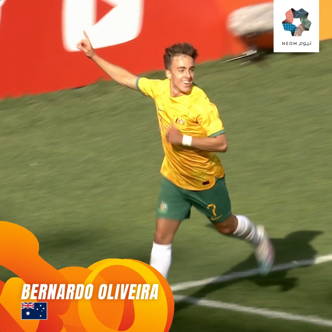Your #NEOMFutureStars of Matchday 3 helped send their teams to the #AFCU20 quarter-finals! 💪 🇦🇺 Bernardo Oliveira 🇮🇷 Saeid Saharkhizan 🇯🇵 Kuryu Matsuki 🇮🇶 Hayder Abdulkareem Who impressed you the most? 🌟 NEOM