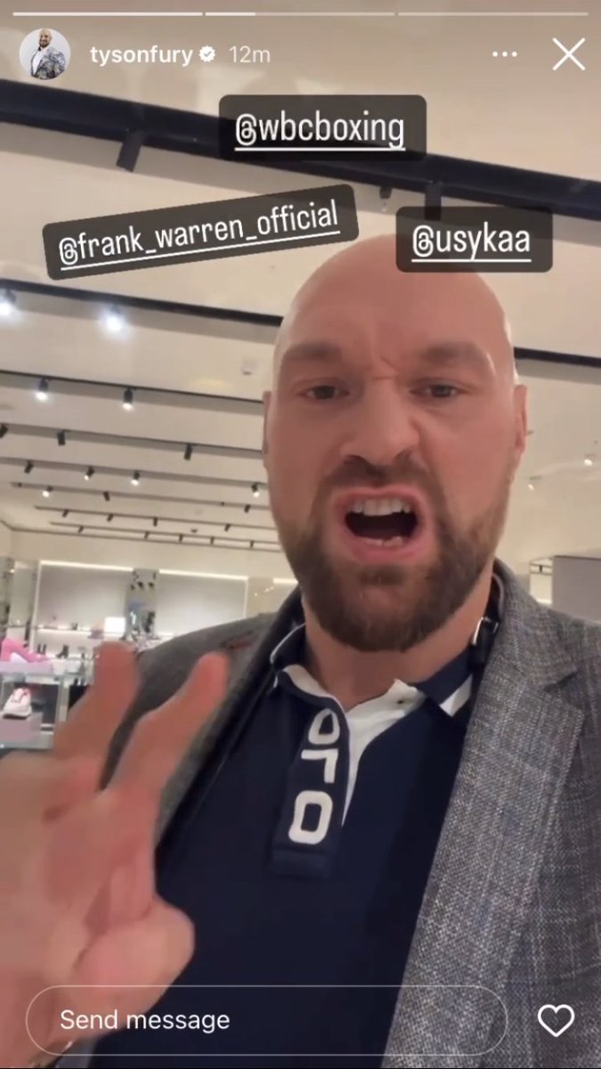‼️ Tyson Fury speaks out on the Oleksandr Usyk fight and says he wants a 70/30 purse split in his favour… [📽️ TYSON FURY]