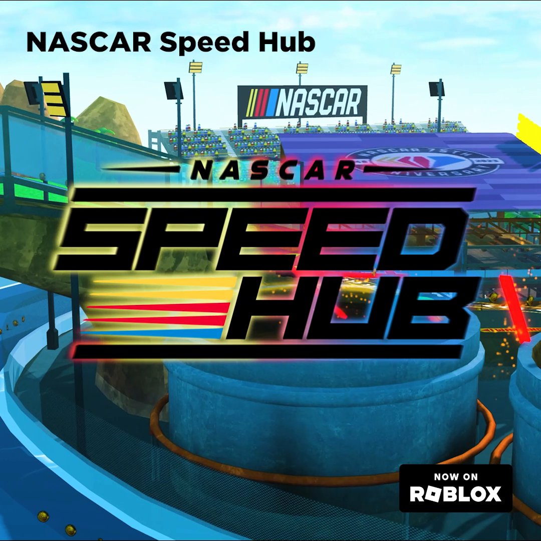 NASCAR 🤝 Roblox The NASCAR Speed Hub is live on #Roblox: