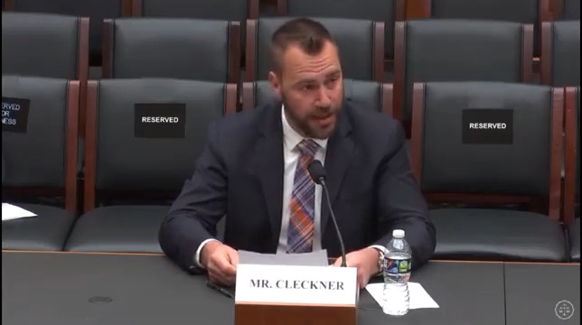 Ryan Cleckner is a firearms attorney who specializes in federal firearms law and the ATF. He's concerned with the ATF's recent abuses of power. Listen to his full testimony ⬇️