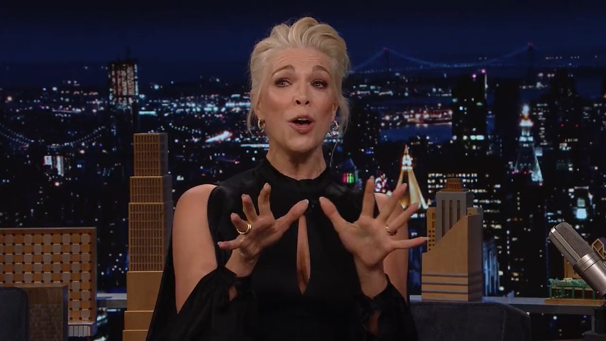 .Hannah Waddingham. talks about co-hosting the Eurovision Song Contest Song Contest! #FallonTonight