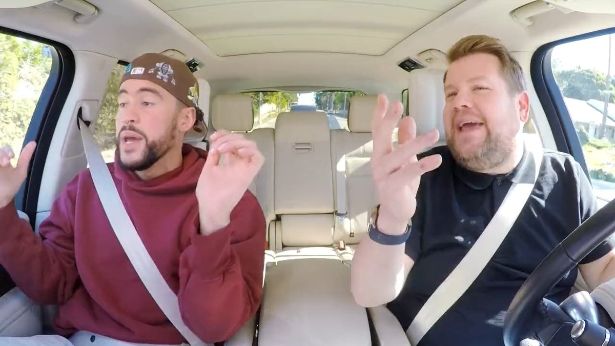Bad Bunny’s #CarpoolKaraoke will be airing next Tuesday, March 14.