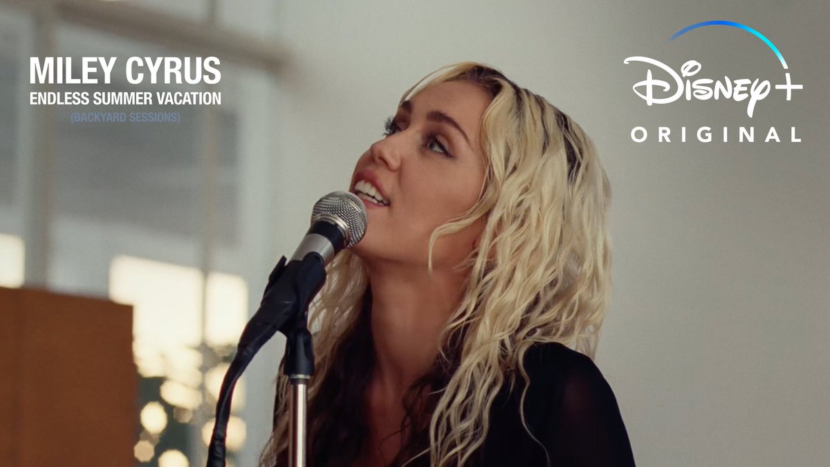 Back to her roots. Miley Cyrus – Endless Summer Vacation (#BackyardSessions) is now streaming, only on #DisneyPlus.