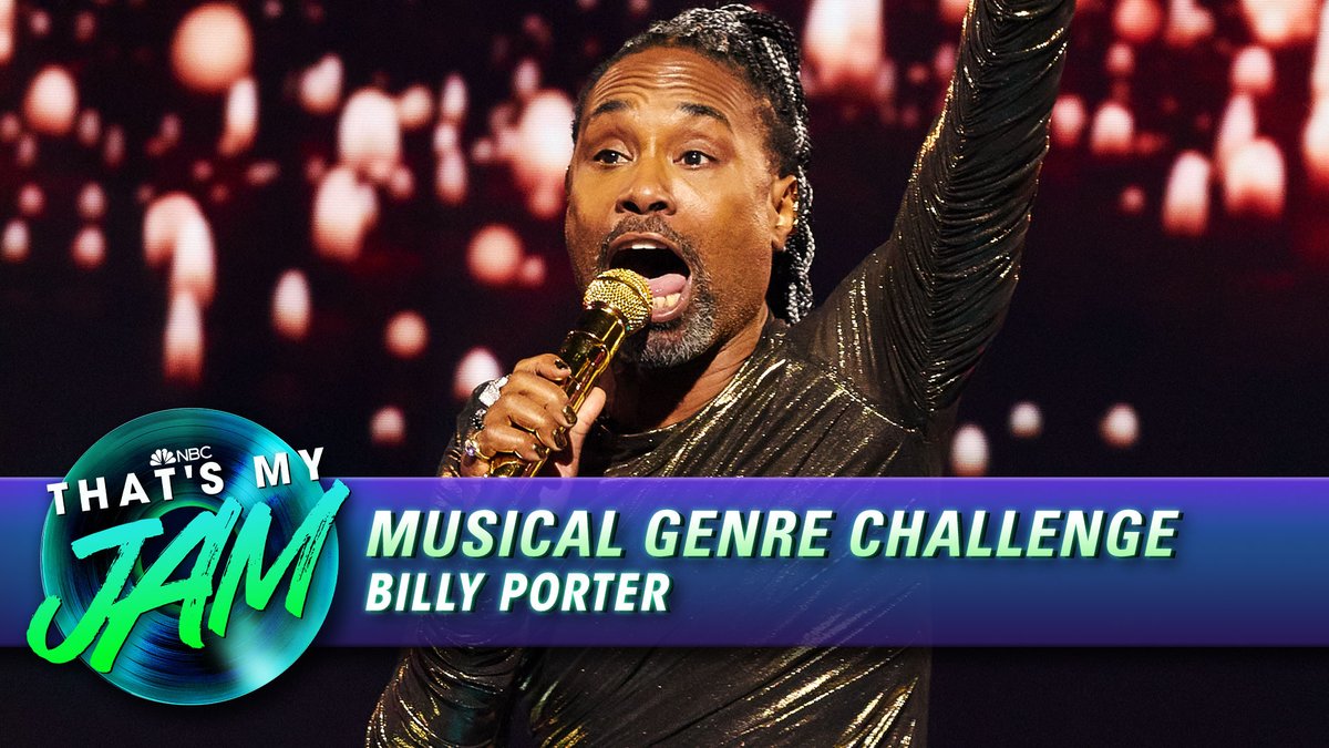 .Billy Porter performs a Gospel version of Kelly Clarkson’s “Stronger” in the Musical Genre Challenge! #ThatsMyJam Catch an all-new episode of That’s My Jam Tuesday, March 14 at 10/9C on NBC Entertainment!