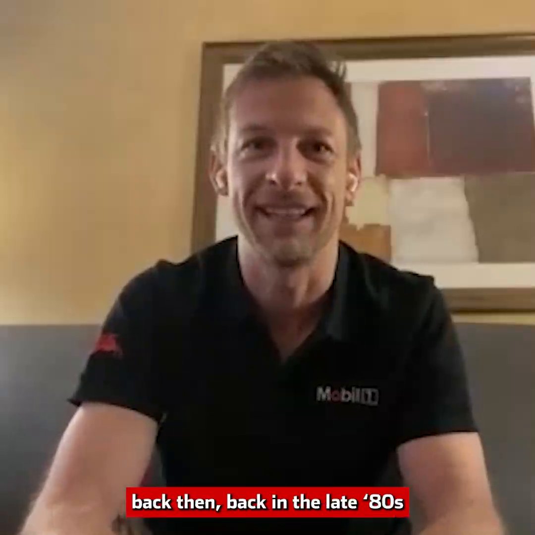 .Jenson Button ... BIG Days of Thunder guy! 😂