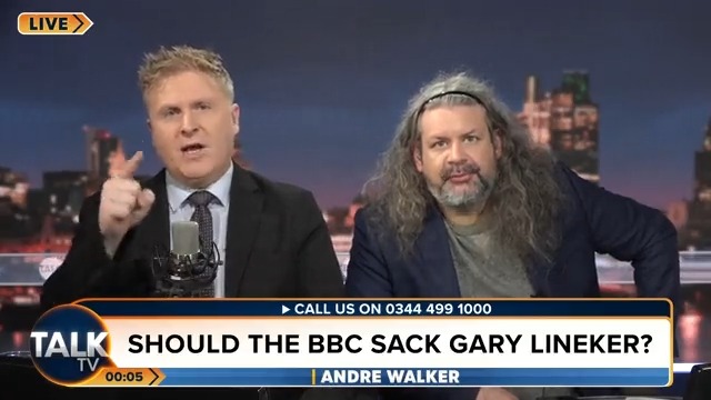 Should the BBC sack Gary Lineker? André Walker