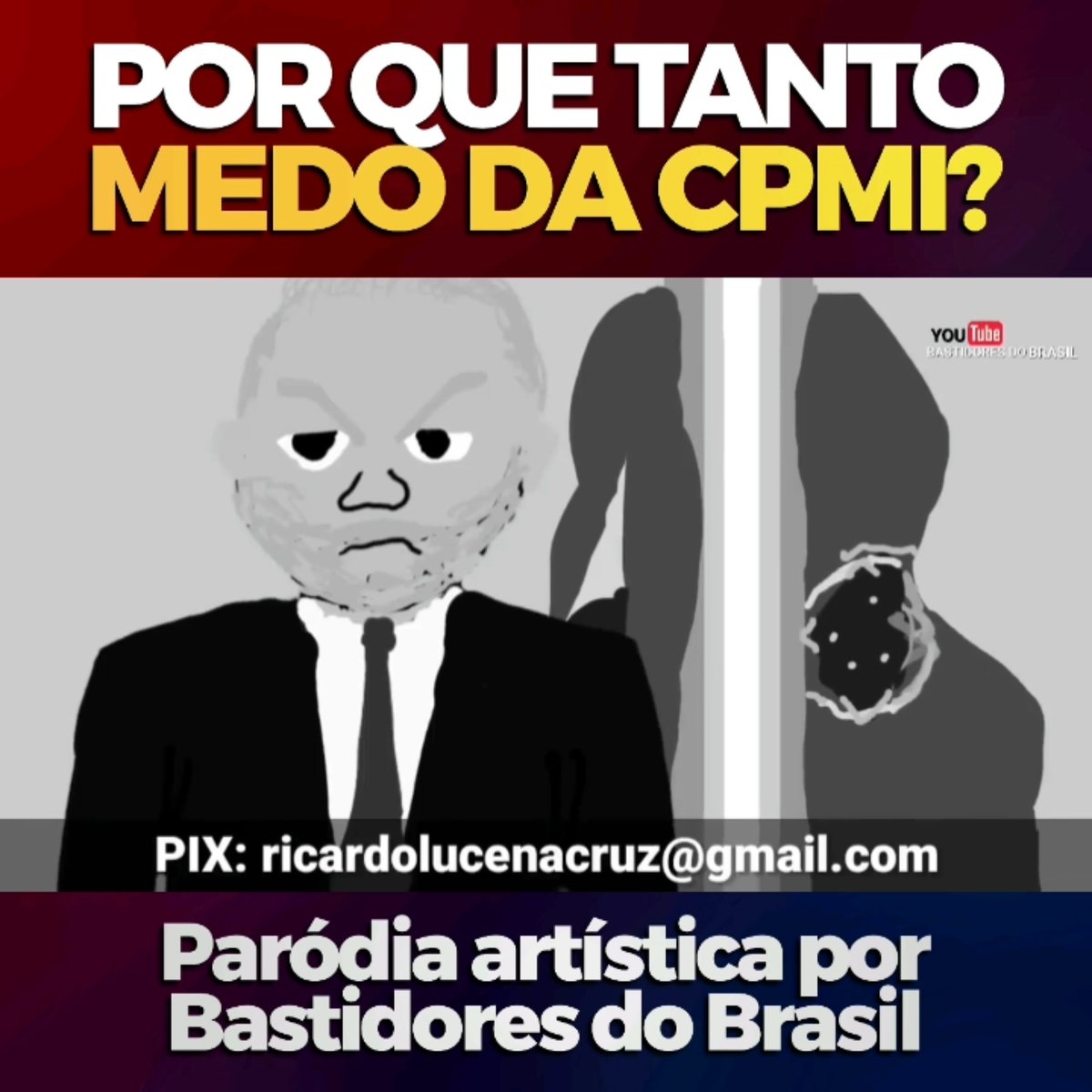 A pergunta que não quer calar, e não vai! Vai ter CPMI SIM, lula! Assista ao vídeo completo: