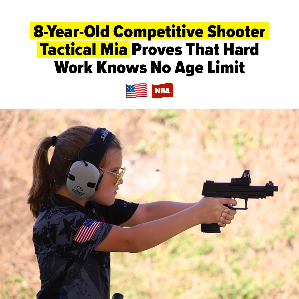 Tactical Mia embodies the potential of the next generation of Second Amendment patriots, giving us optimism for the future.